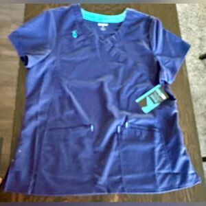 Scrubstar Premium Scrub Top. Size: Large. (296)